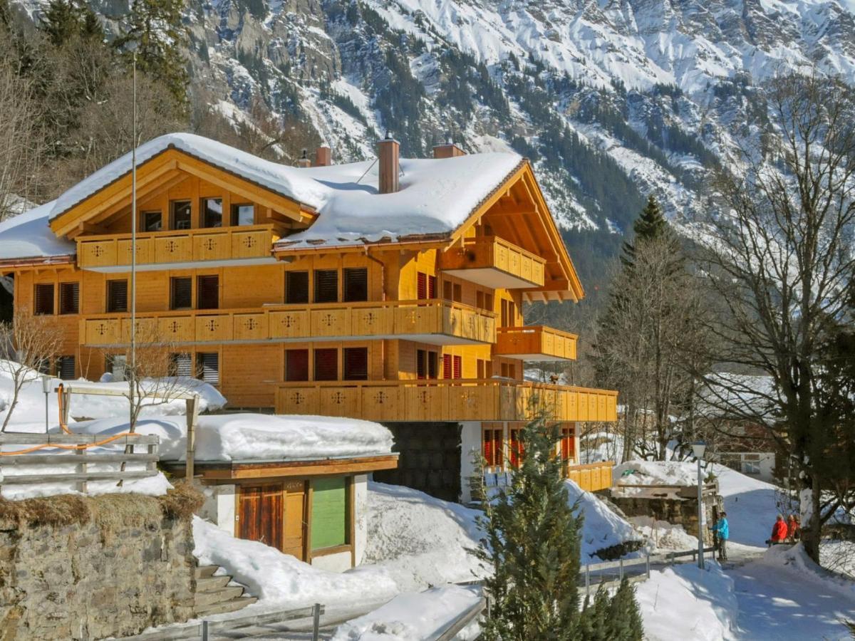 Apartment Bergfrieden Wengen Exterior foto