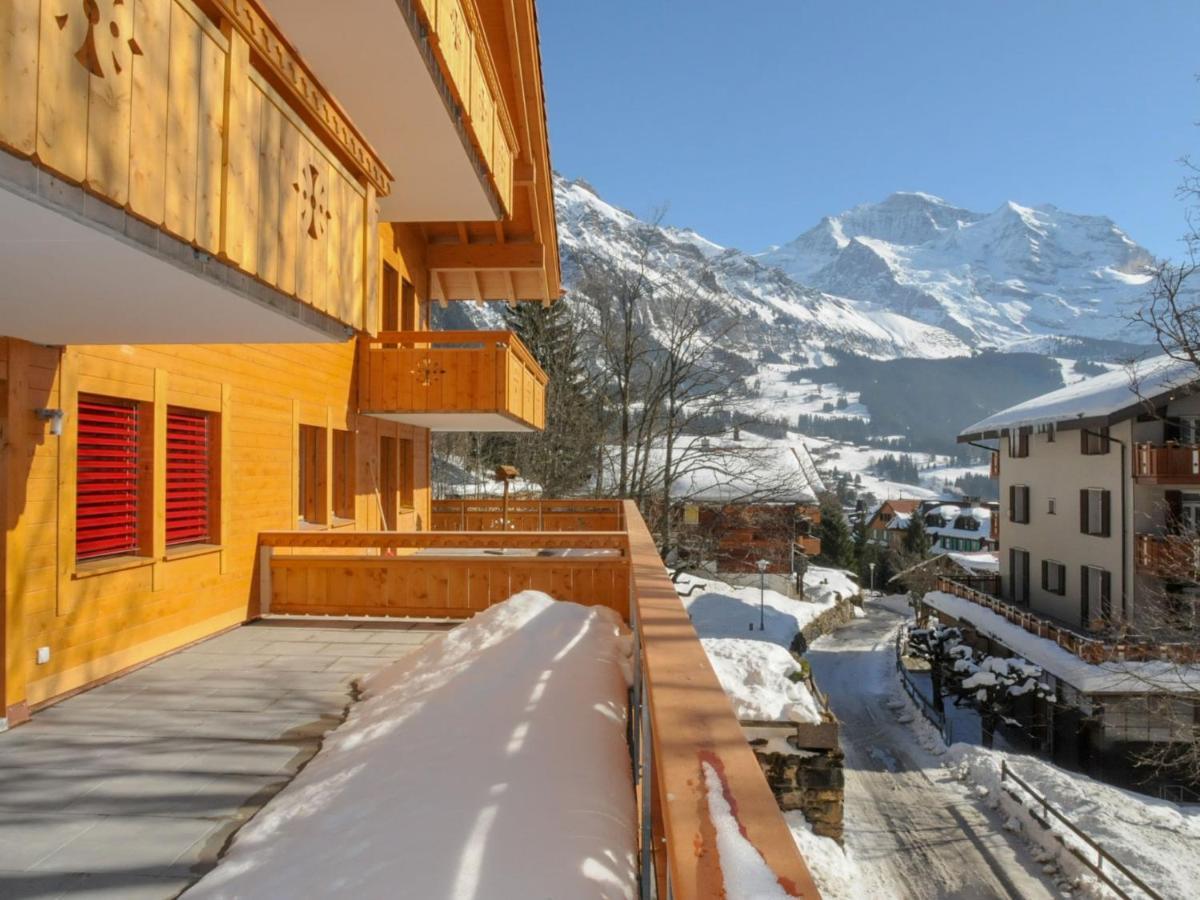Apartment Bergfrieden Wengen Exterior foto